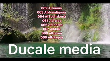 سورة الجمعة.المنافقون .التغابن ,الطلاق. التحريم. الملك)القلم الحاقة.Abdurahman Sudais القران الكريم