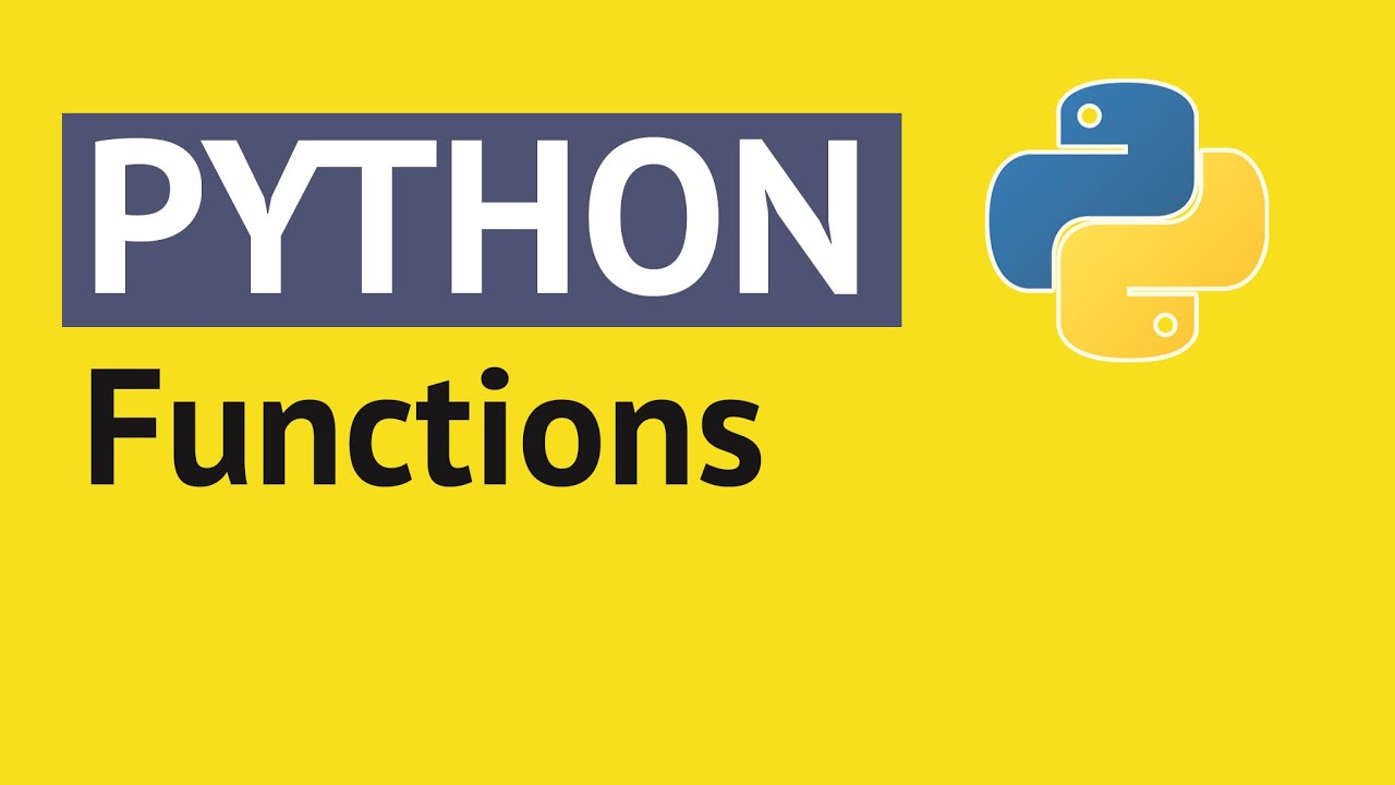 Python Funcitons