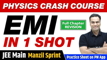 ELECTROMAGNETIC INDUCTION in One Shot - Full Chapter Revision | Class 12 | JEE Main