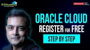 Step by Step Guide to Register for Oracle Cloud Trial Account
