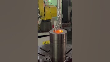 2024.11.07 Laser cladding of inner hole workpiece #lasercladding #lasercladdingsystem