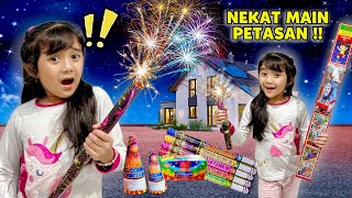 SAMANTHA IS DESPERATE TO SET OFF FIREWORKS IN BANGKA BELITUNG DURING EID MUBARAK RAMADHAN VLOG