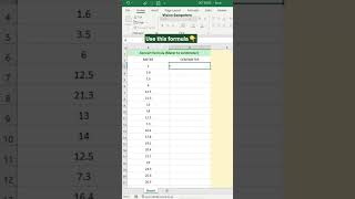 Easily converting meters to centimeters and other using this formula in excel. #exceltips #convert
