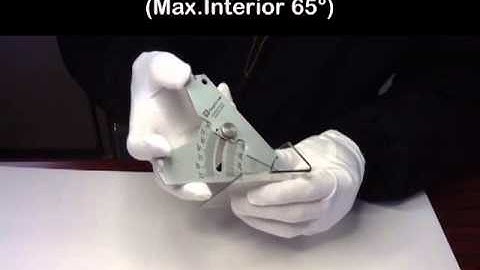 ANGLE GAUGE　WGA-65