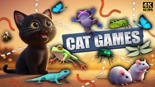 Ultimate Cat Games Compilation 3D Game For Cats To Watch Happy Cat Games 4K 60Fps