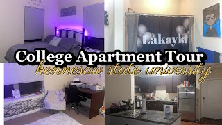 College Apartment Tour | Kennesaw State University 2021