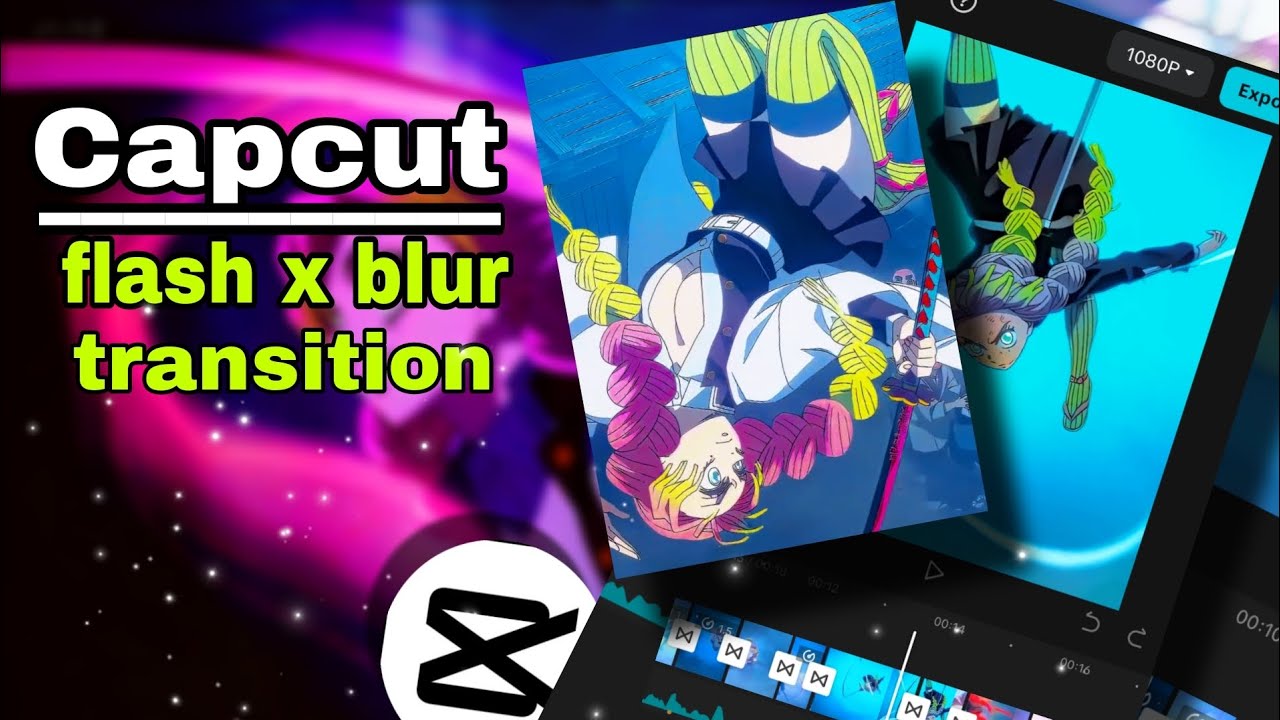 Easy Flash blur transition // Capcut tutorial - YouTube