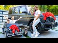Surprising wife  kids with dream cars   the royalty family