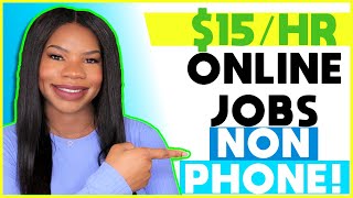  $15 HOURLY Online Healthcare Work-From-Home Job. Non-Phone/ Little Phone Use Required!