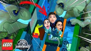 MAMÃE E PAPAI T-REX ESTÃO MUITO BRAVOS !!! (Lego Jurassic World) #6 - Mommy's very angry