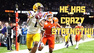 Ja'Marr Chase Was IMPOSSIBLE to Jam vs Clemson | National Championship 2019-2020 Analysis