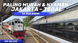 KERETA MURAH PALING WORT IT DI LINTAS JAKARTA - TEGAL | Trip Perdana KA 204 Tegal Bahari