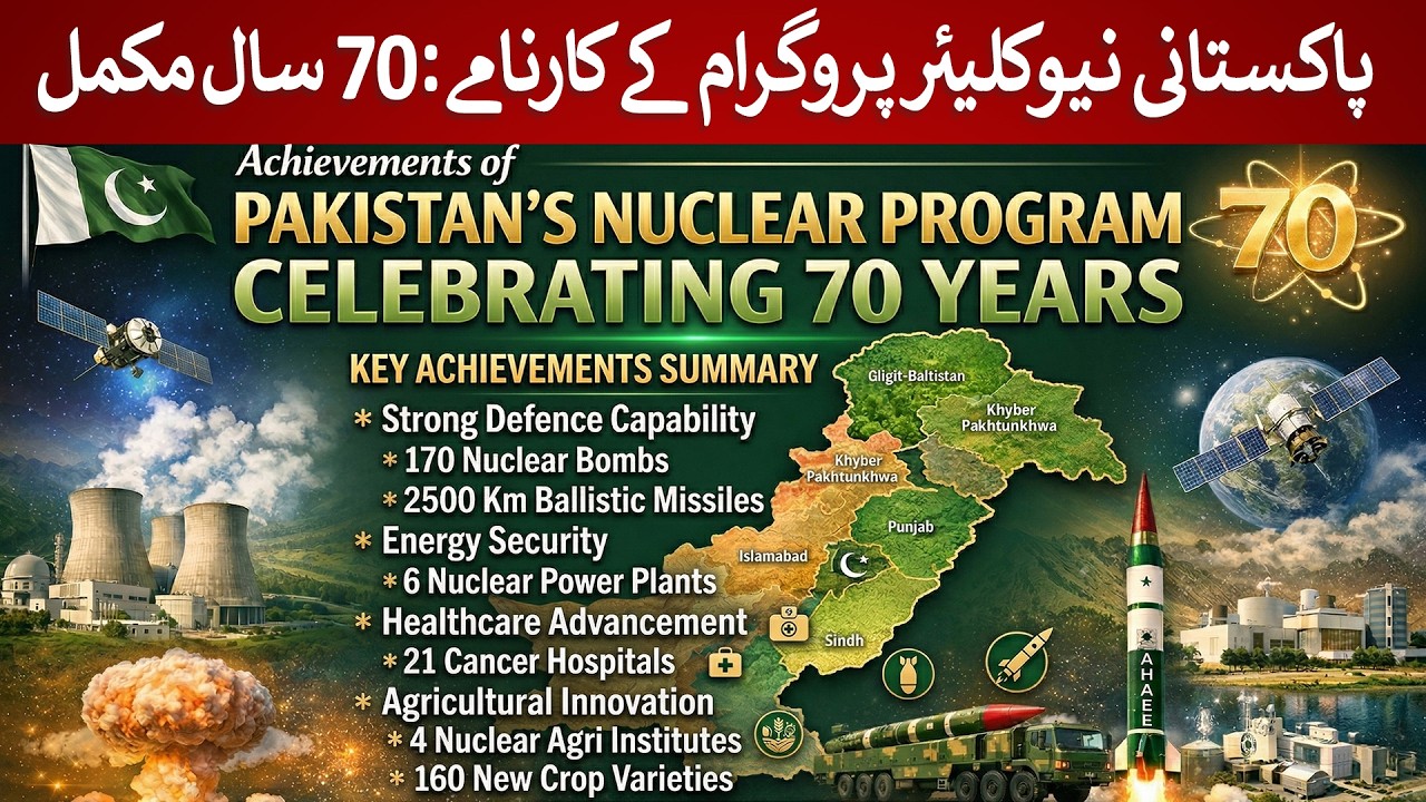 70 Years of Pakistan’s Nuclear Program – Achievements & Milestones ...