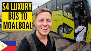 $4 LUXURY Bus Cebu to Moalboal 🇵🇭