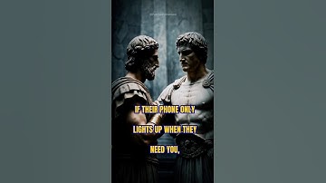 5 Stoic signs you’re being used #stoicism