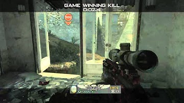 Mw3 trolled kill cam.
