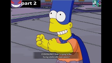 The Simpsons Game- Part 2: Bartman & Clobbersaurus [no commentary] [subtitles]