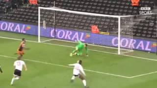 Abel Hernandez misses two penalties within 1 minute! Fulham vs Hull