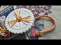 Kumihimo Tutorial Easy Triangular Section Technique (18 Threads)
