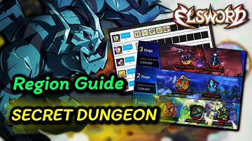 [엘소드/Elsword] Region Guide | Secret Dungeon