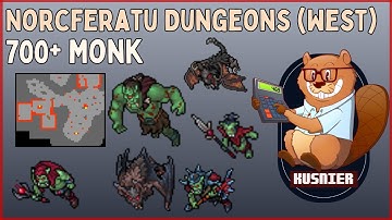 Norcferatu Dungeons West | 700+ Monk | Tibia