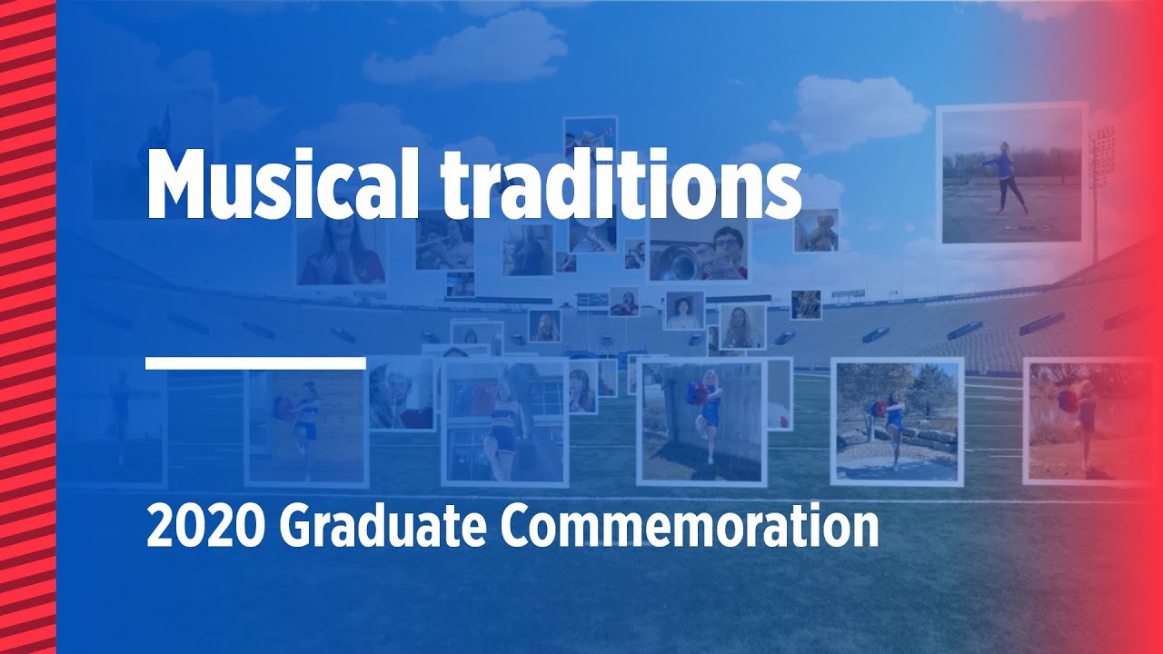 From a distance, Jayhawks unite for KU’s Alma Mater, Rock Chalk Chant