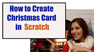 How to Create an animated Christmas Card in Scratch