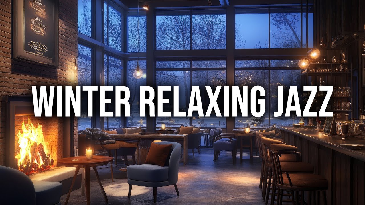 Cozy Winter Jazz Piano - Relaxing Jazz Music with Snow Ambience - YouTube