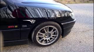 Peugeot 306 S16/GTi-6 first spring ride   custom AMA exhaust sound