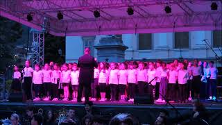 Lecco, la Primaria di Acquate in concerto in centro