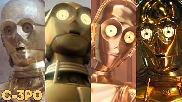 C-3P0 (Star Wars) | Evolution In Movies & TV (1977 - 2022)