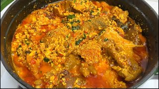 How to Cook EGUSI SOUP- for Beginners-Frying Method