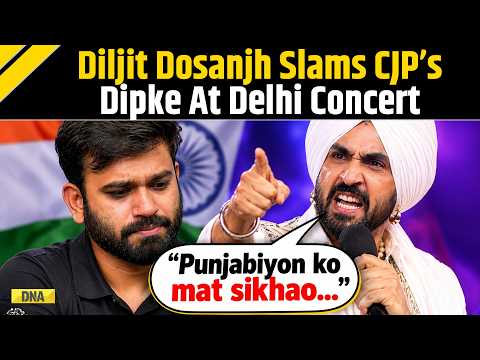 CJP Protest: 'Punjabiyon Ko Mat...', Diljit Dosanjh Hits Out At Abhijeet Dipke At Delhi Concert