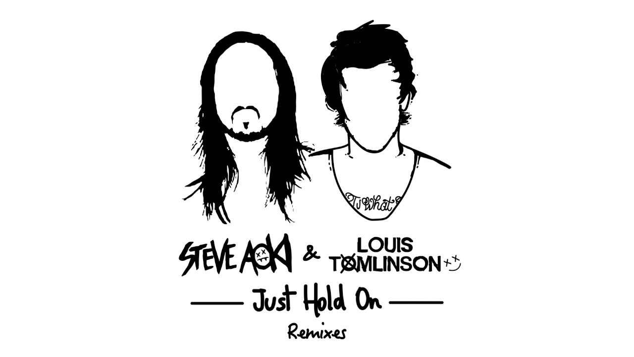 Steve Aoki \u0026 Louis Tomlinson - Just Hold On (Bad Royale Remix) [Cover Art]