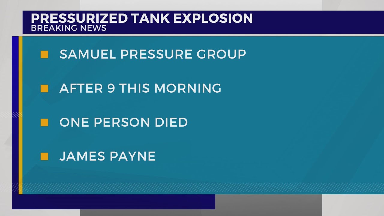 One dead following pressure tank explosion in Lebanon, VA