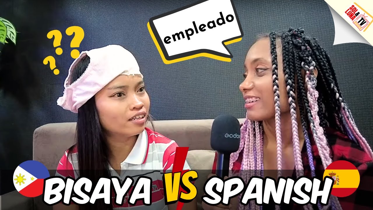Latinas in the Philippines 🇵🇭 LANGUAGE CHALLENGE SPANISH VS BISAYA with 