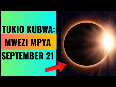 MWEZI MWANDAMO SEPTEMBER 21 TAREHE Ya MAFANIKIO Na MAONO