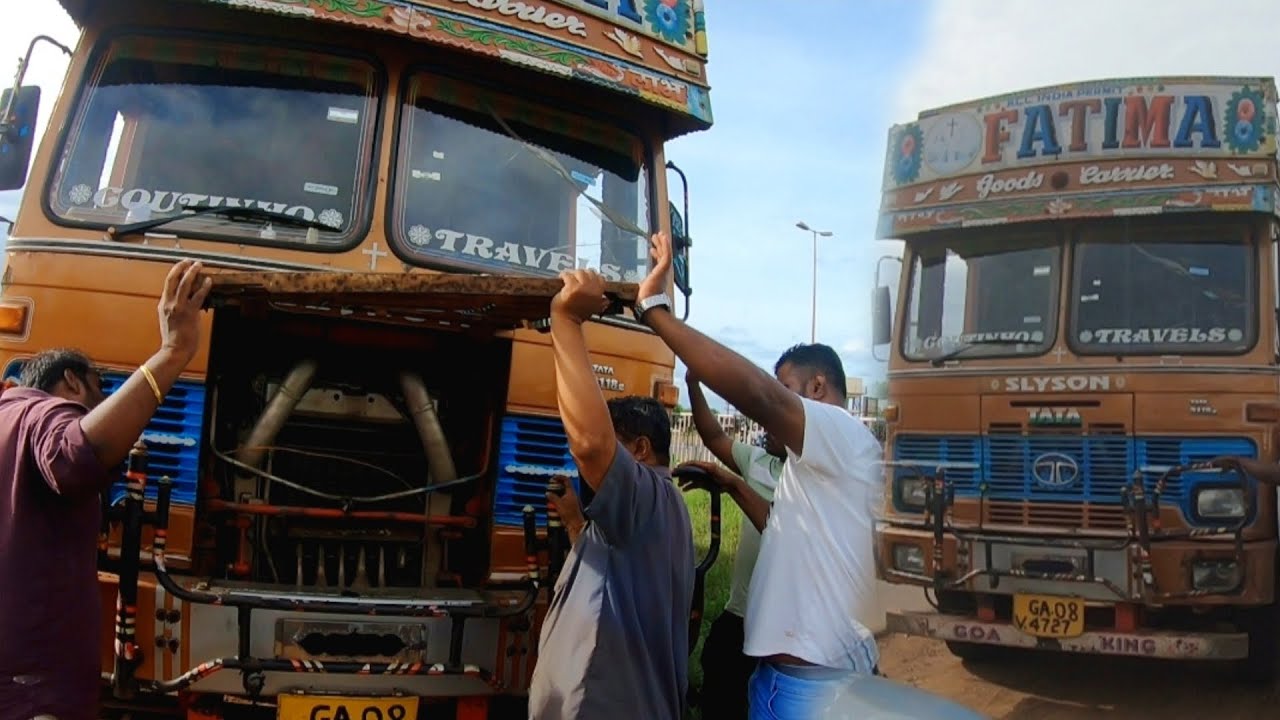 Truck Body Building & Cabin Ki Maramat Karne Ke Liye Rakha | Belagavi Cabin Ban Raha Hai