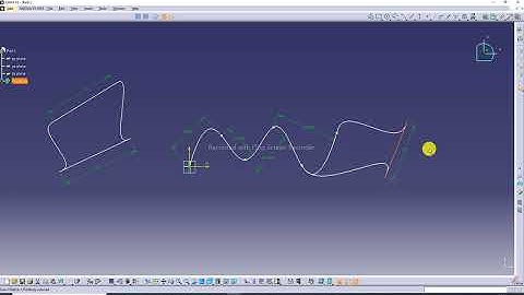 CATIA COMMAND SPLINE // CATIA LECTURE-06