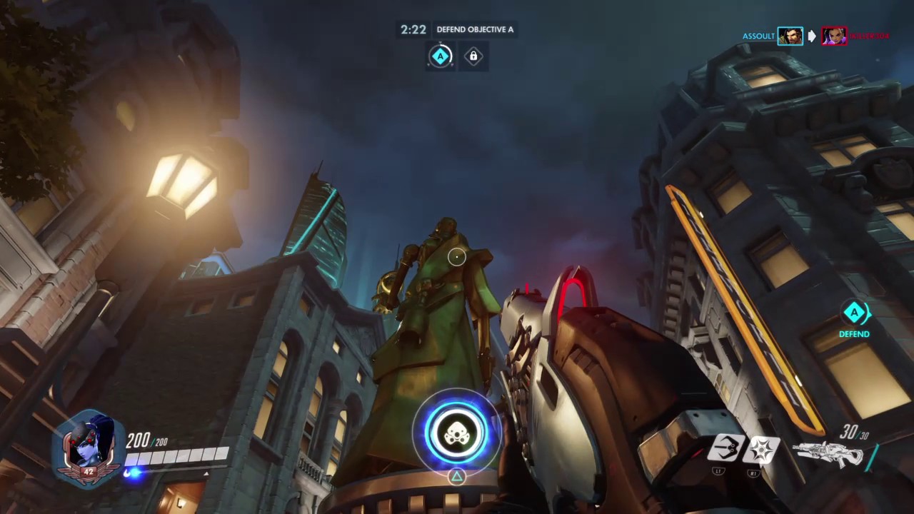 Overwatch:Widowmaker gameplay