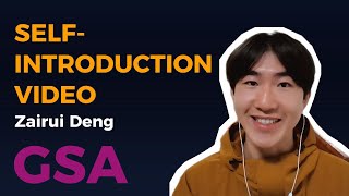 GSA MDes Design Innovation and Interaction Design | Self-Introduction
