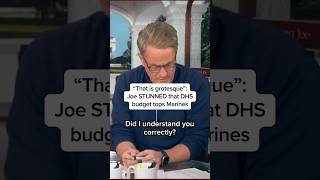 'That is grotesque': Joe STUNNED that DHS budget tops Marines