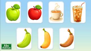 What Comes Next? (Level 2) | Food Pattern & Thinking Song for Kids | Abc Avenue
