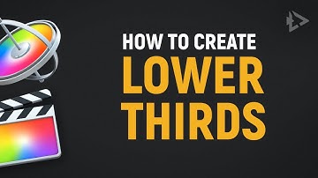 Live #23 - How to Create Lower Third in Apple Motion 5 for Final Cut Pro X Tutorial Part 1