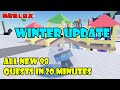 ❄️ WINTER UPDATE ❄️ ALL 98 BADGES LOCATION IN 20 MINUTES | Roblox Marble Mania