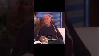 Ellen DeGeneres’ networth over the years.. #networth #ellendegeneres #ellen Net Worth