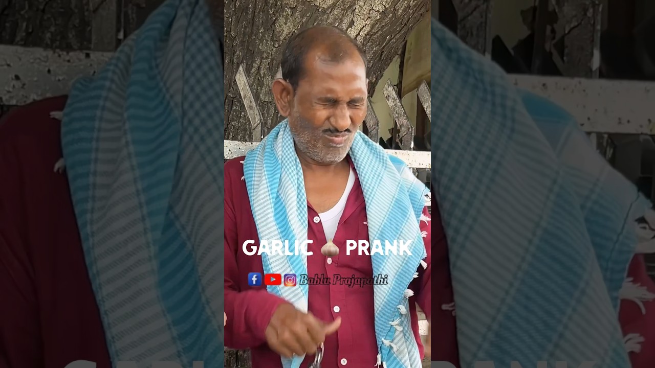 Garlic 🧄 Oil Prank😛