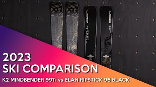 2023 K2 Mindbender 99Ti vs Elan Ripstick 96 Black - Ski Comparison