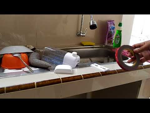 Review Dispenser Sabun, Tutorial Cara Pasang Dispenser Sabun di Tempat