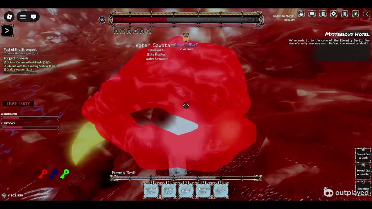 ETERNITY CONTRACT how to obtain and showcase devil hunter